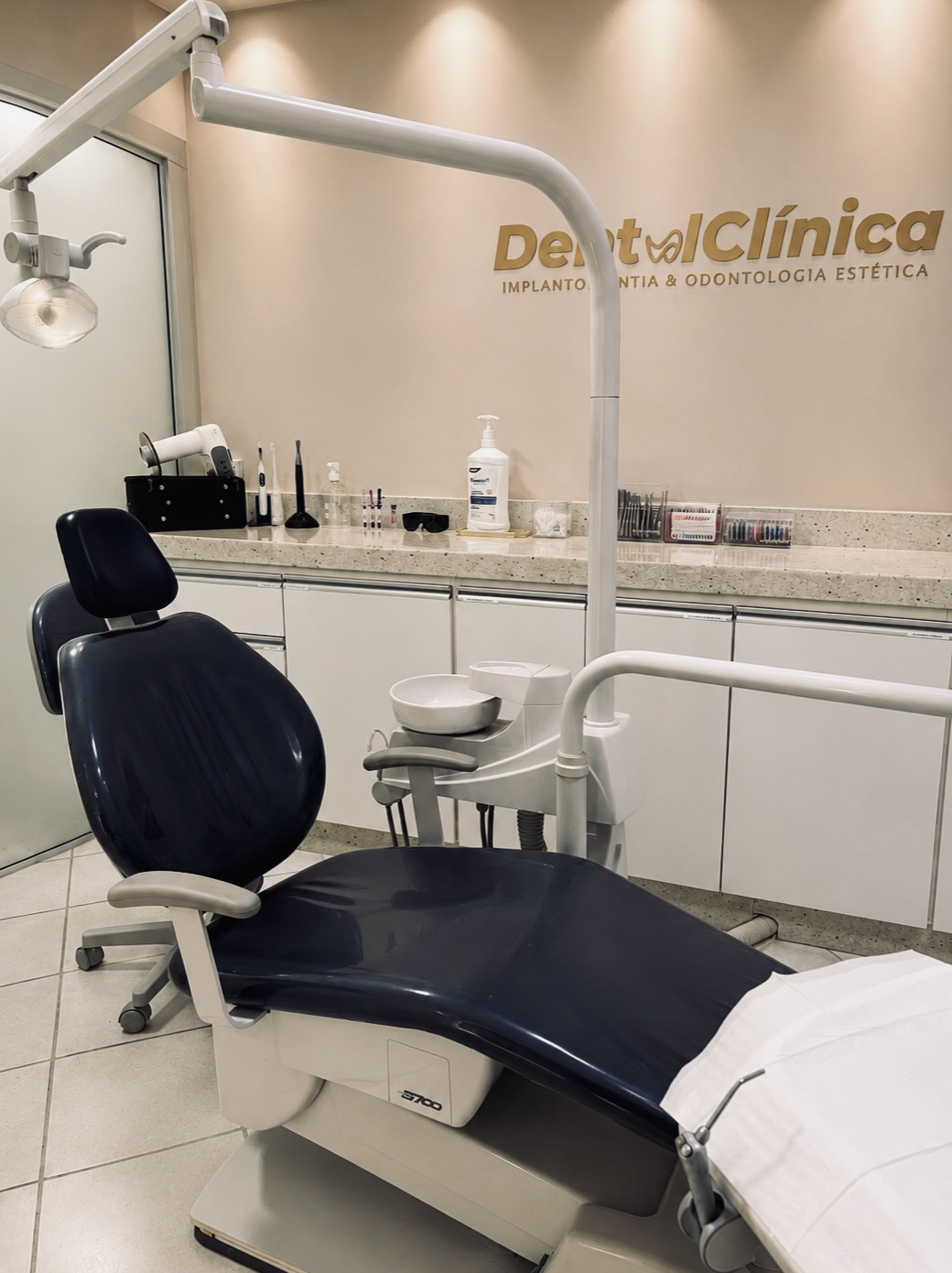 Consultório odontológico da Dental Clínica